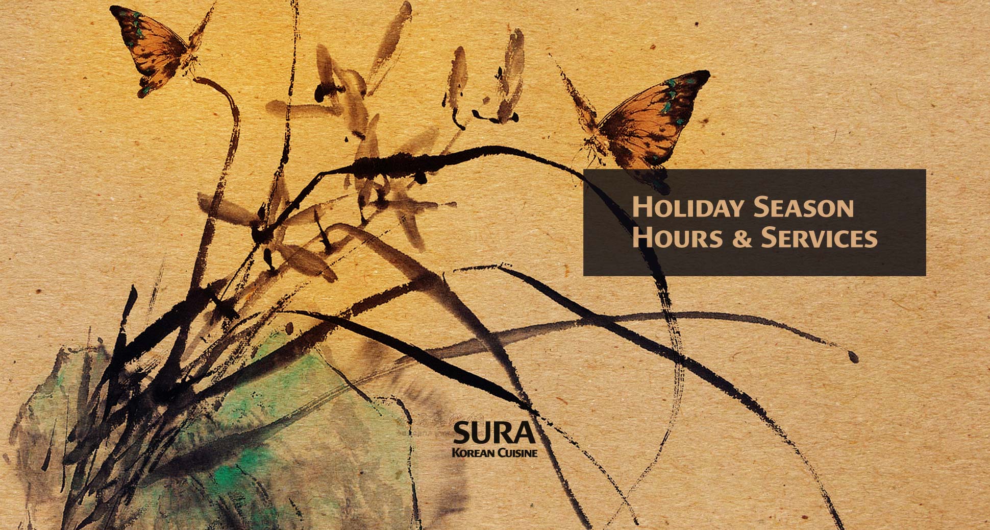 Holiday season restaurant hours & services