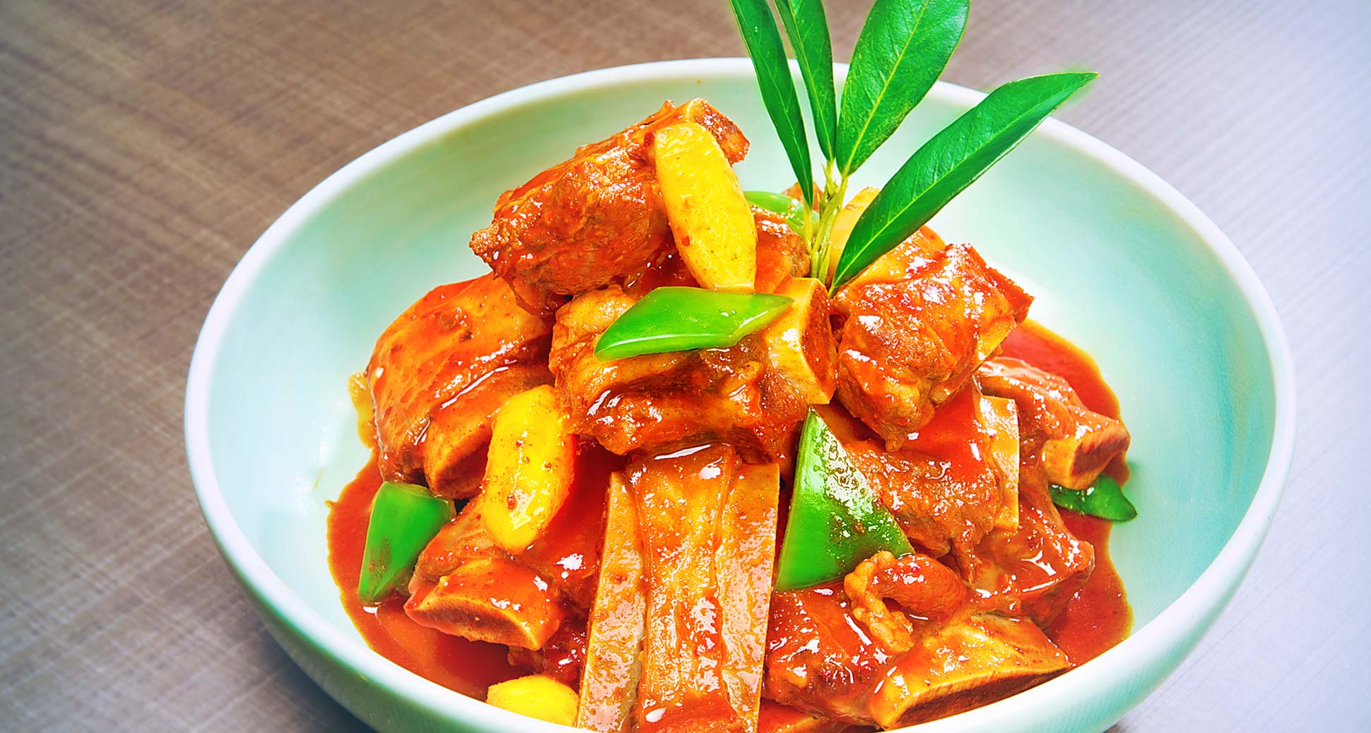Sweating out to actually cool down: spicy galbi–jjim