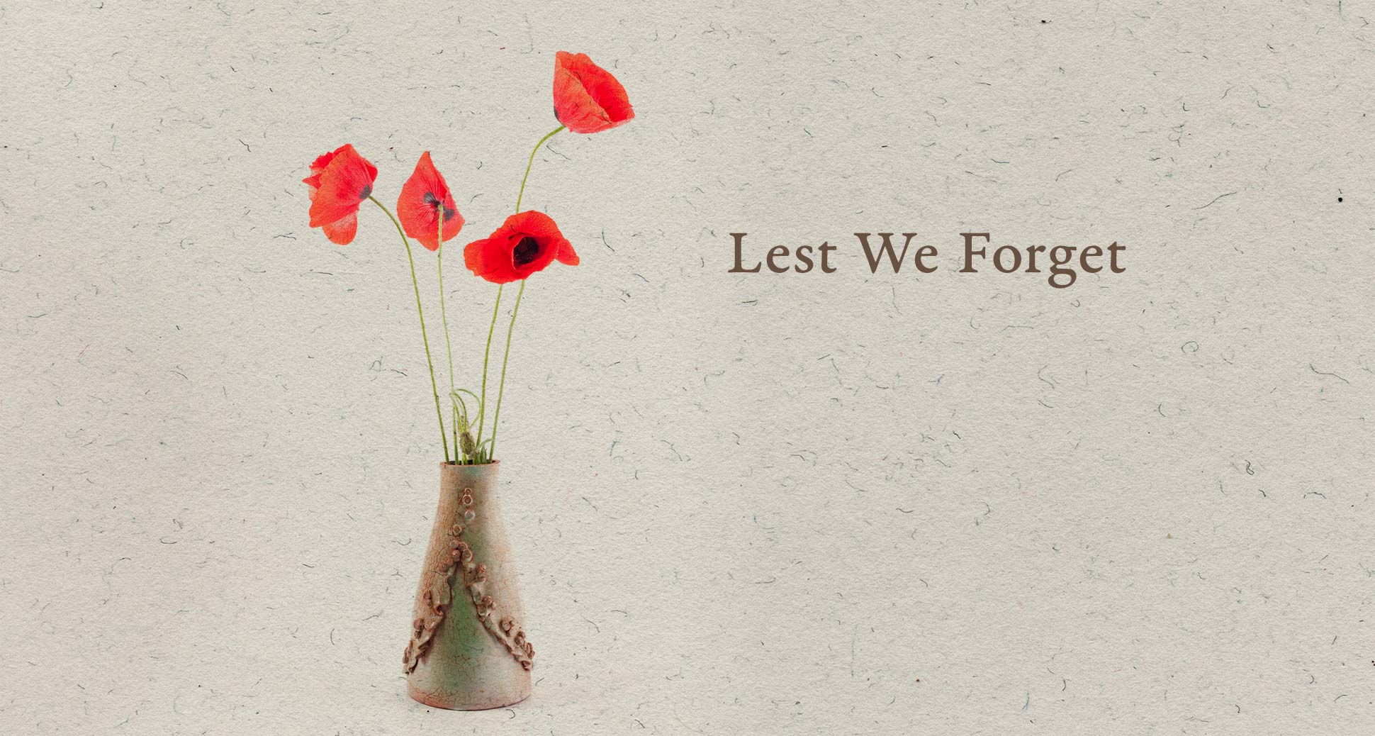 We’re open on Remembrance Day