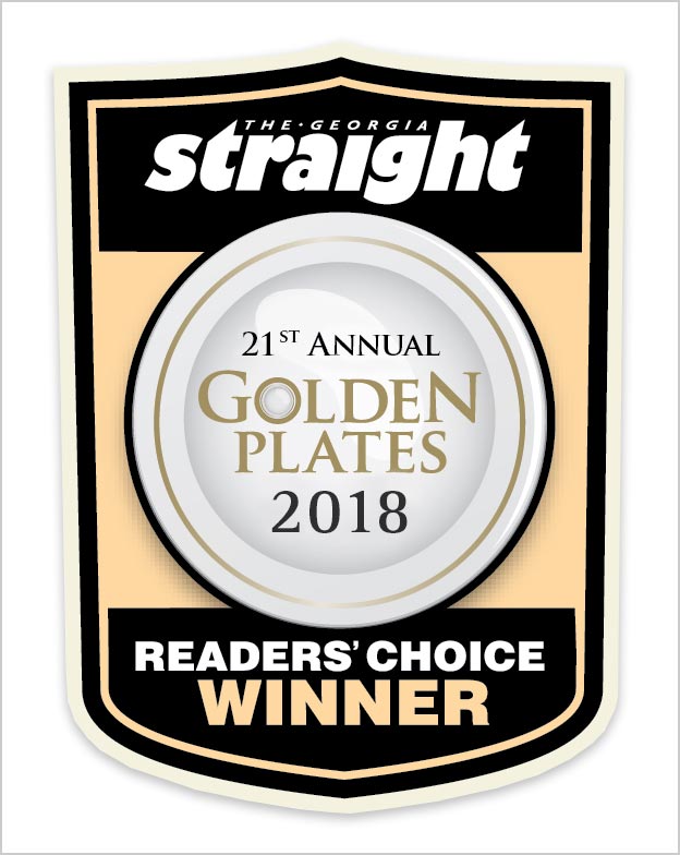 Georgia Straight Annual Golden Plates 2018