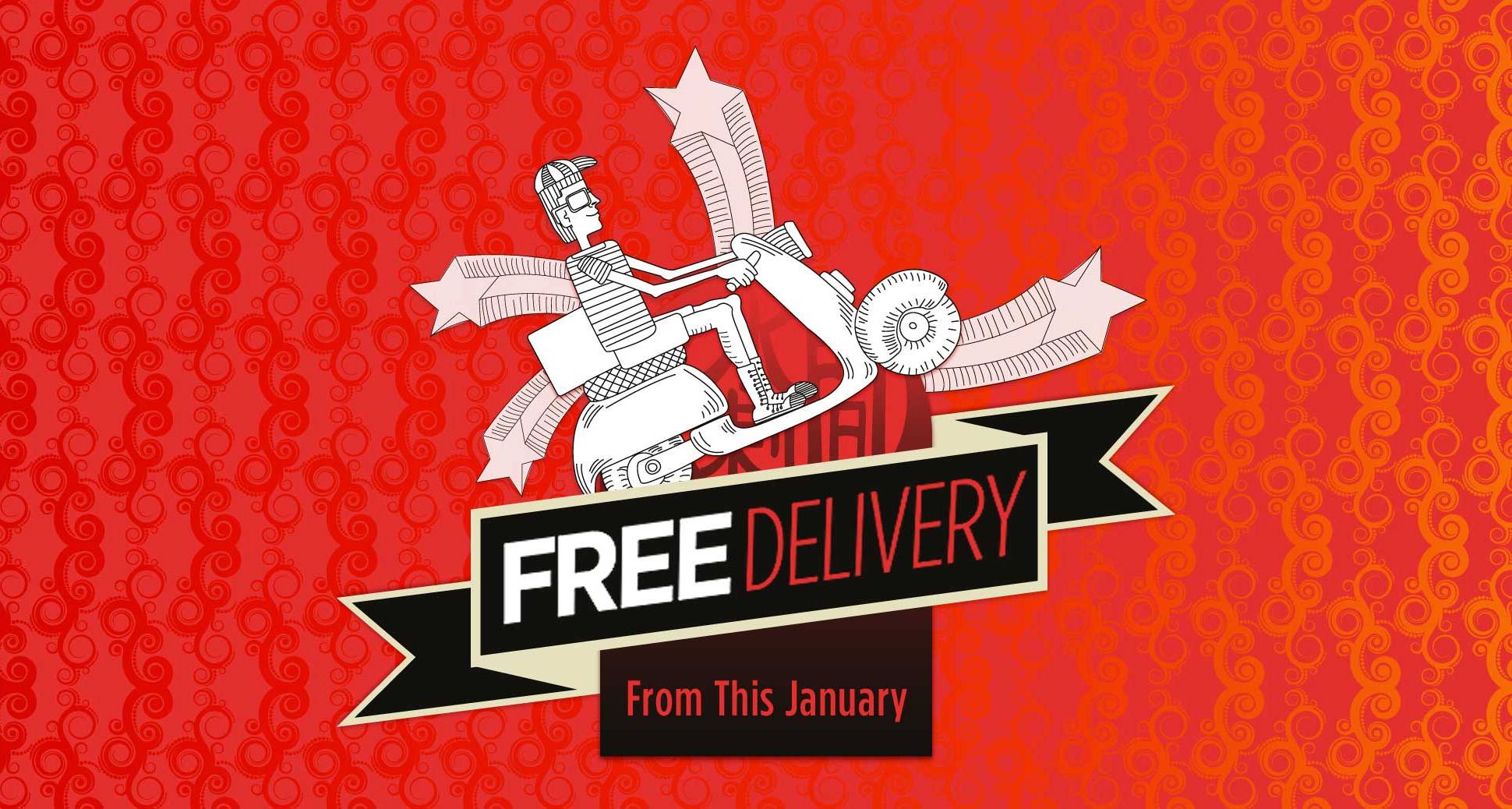 Free Delivery for Orders over $40!