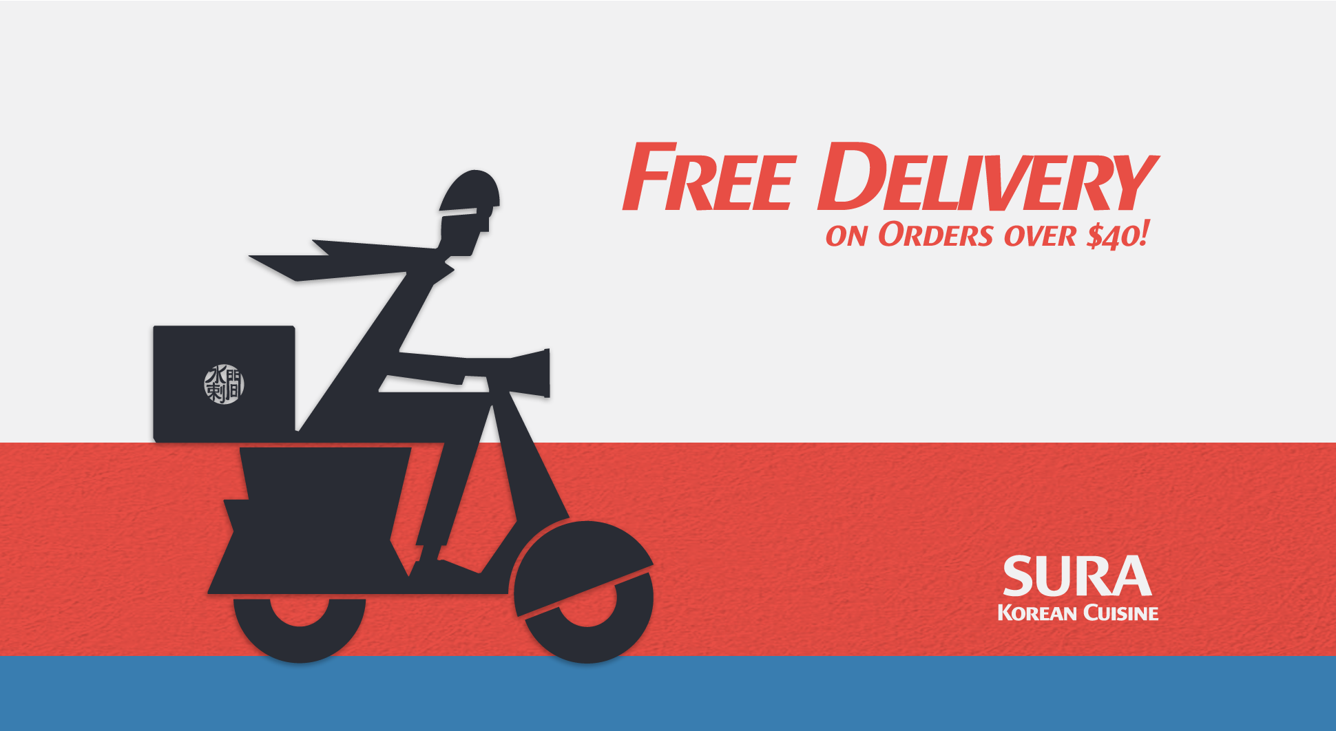 Free Delivery on Orders over $40!