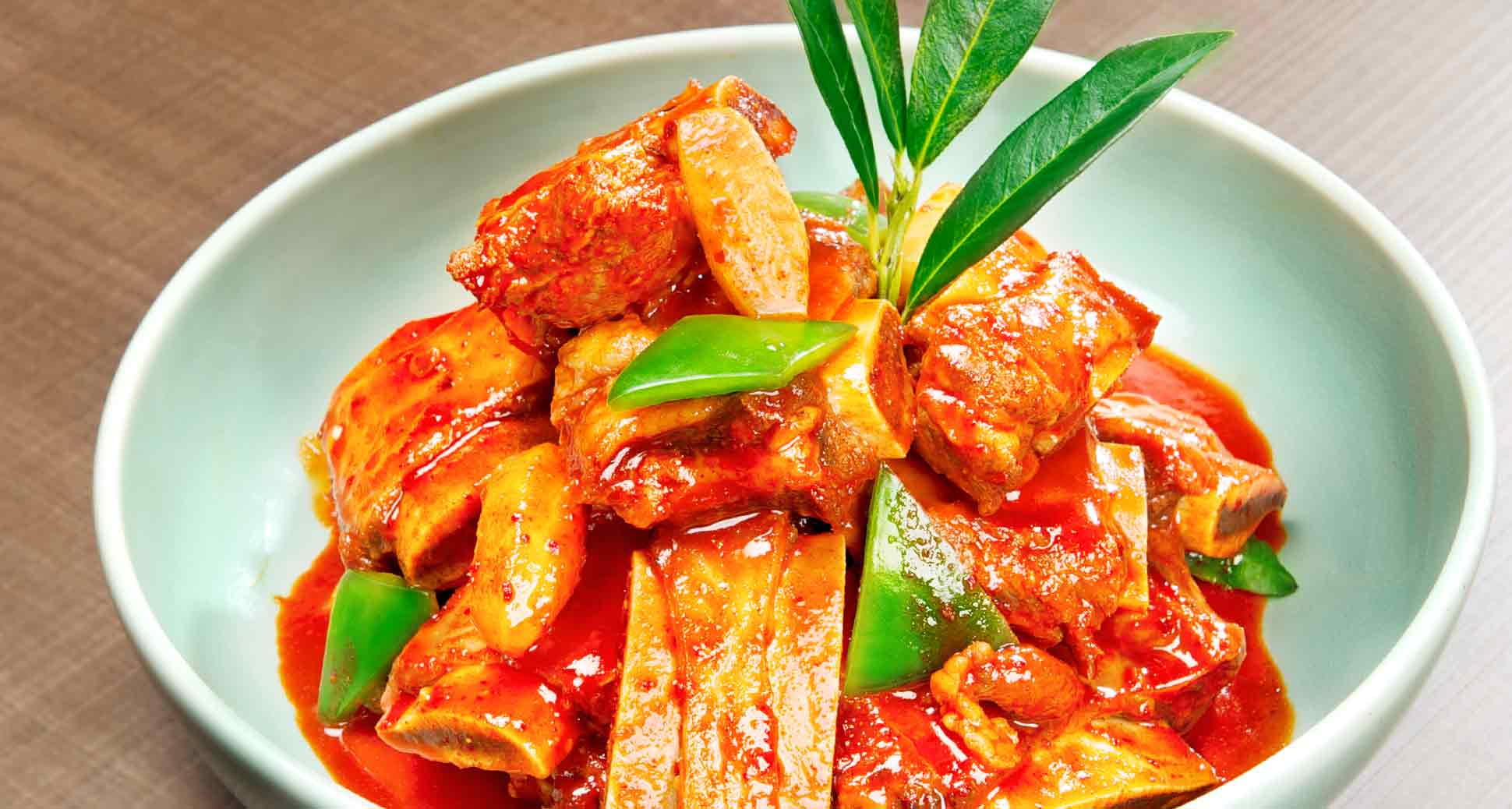 Sweating out to actually cool down: spicy galbi–jjim